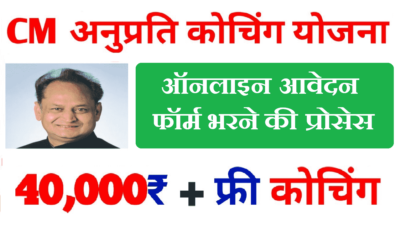 Mukhyamantri Anuprati Coaching Yojana Rajasthan 1